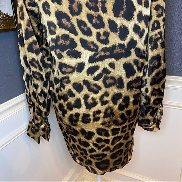 Nasty Gal If Looks Could Kill Leopard Buttondown - Picture 12 of 13
